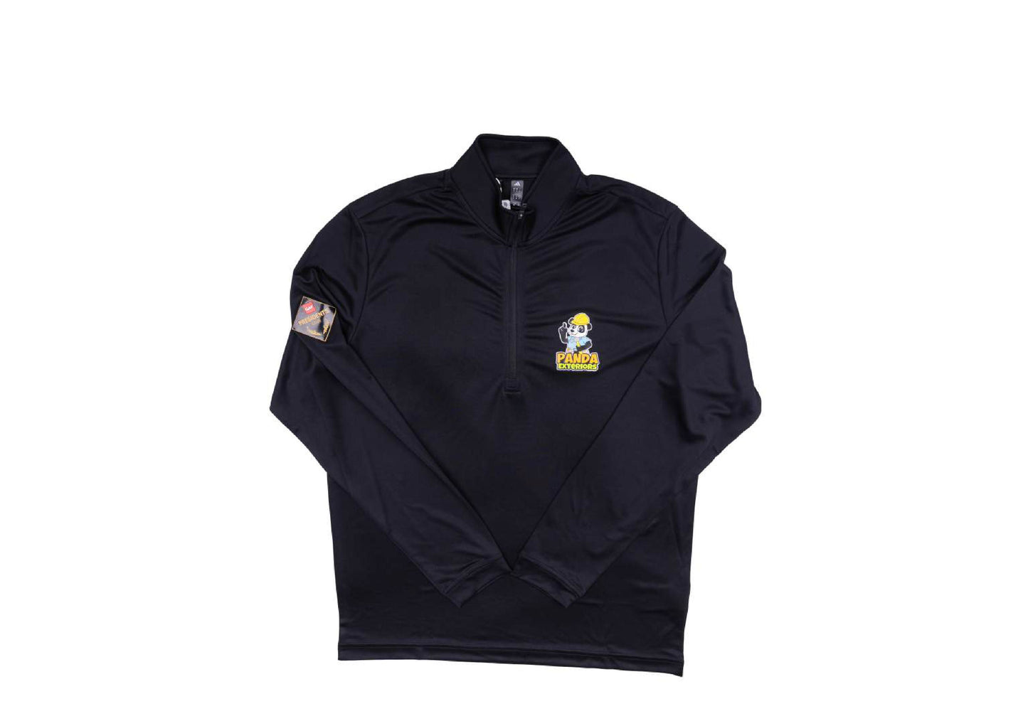 Adidas Quarter Zip Pullover - Mens - Black