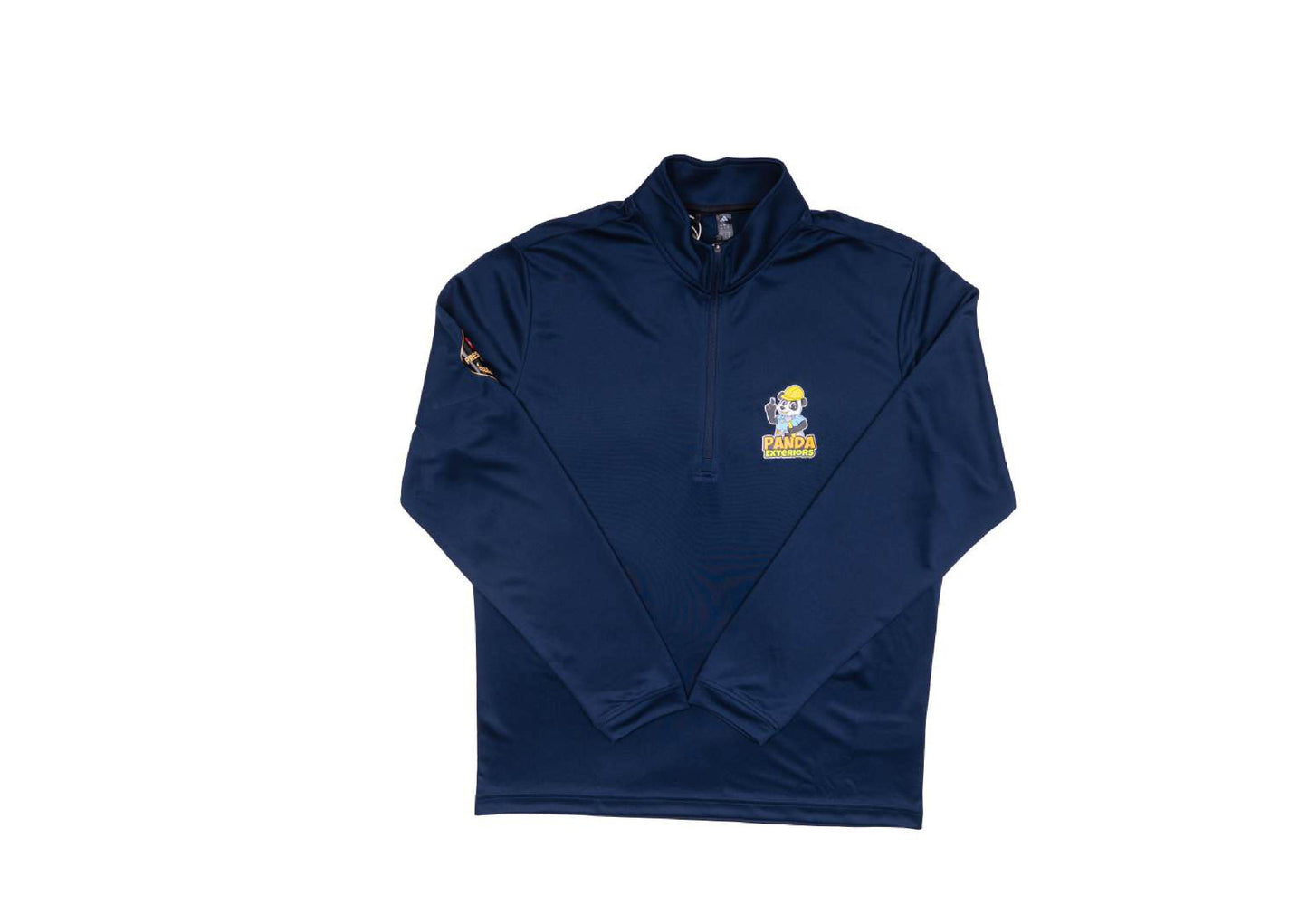 Adidas Quarter Zip Pullover - Mens - Navy Blue