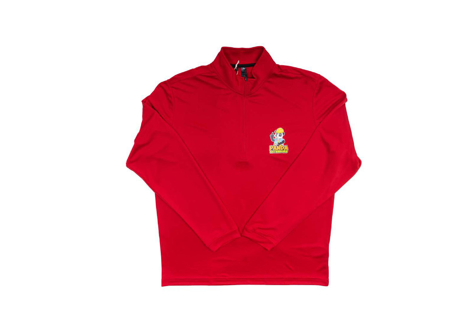 Adidas Quarter Zip Pullover - Mens - Red