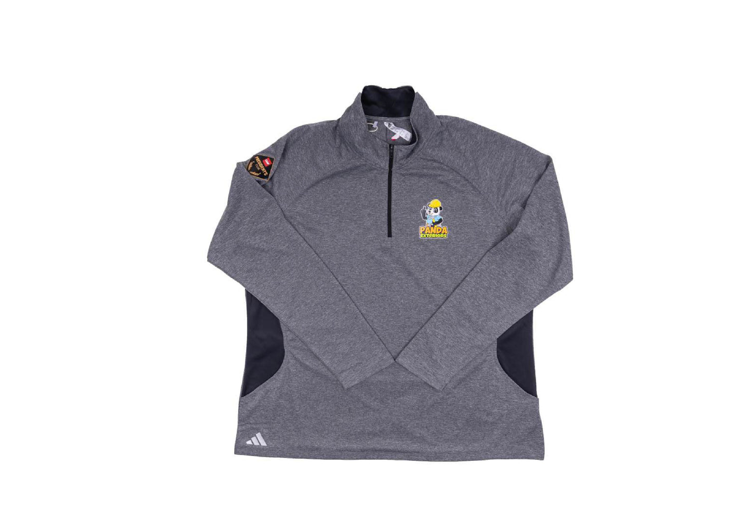 Adidas Quarter Zip Pullover - Womens - Heather Charcoal