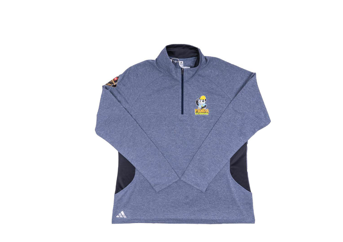 Adidas Quarter Zip Pullover - Womens - Heather Slate Blue