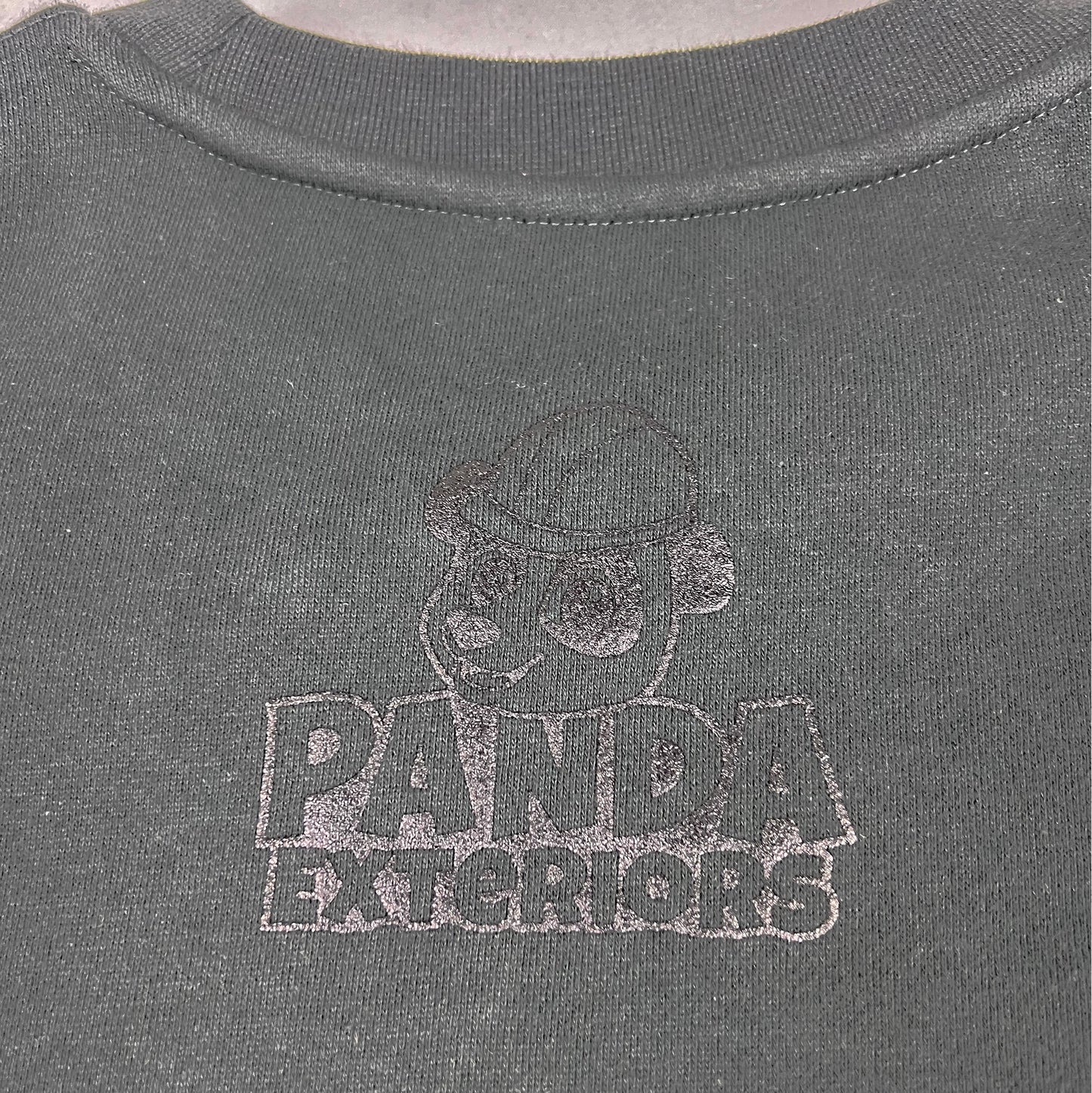 Premium Mens Crewneck - Black Fade